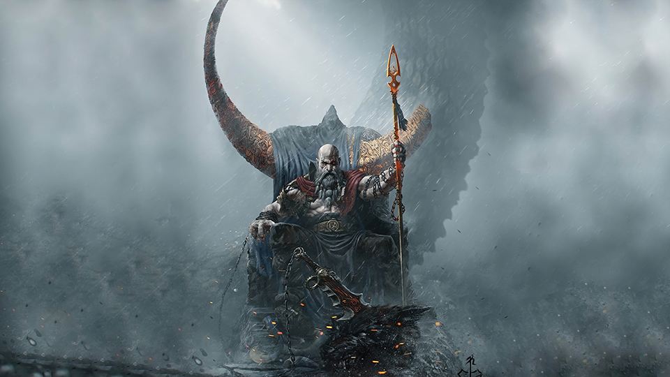 God of War Ragnarok wallpaper for Chromebook