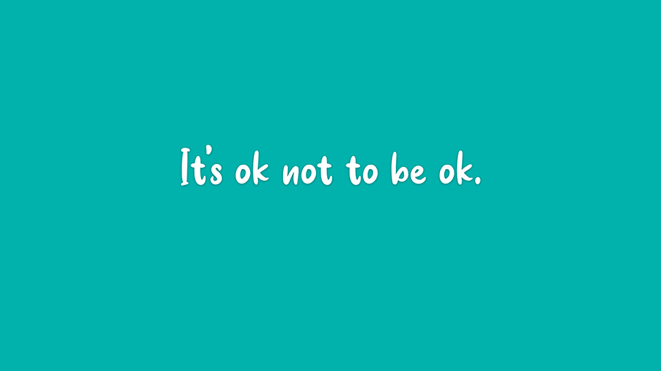 It's Ok not to be Ok wallpaper for Chromebook