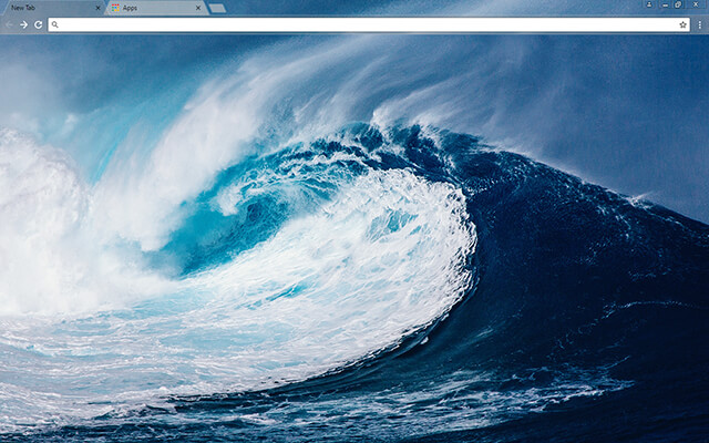 Mega Wave Google Chrome Theme