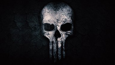 Punisher Skull Google Meet Background